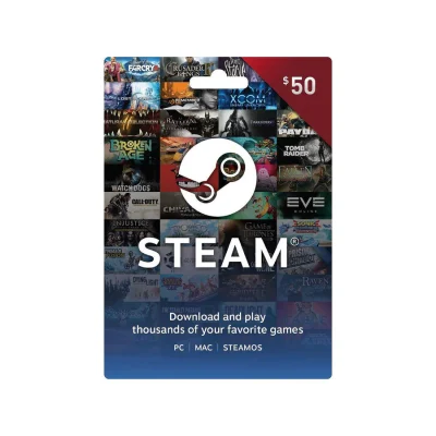 گیفت کارت 10 دلاری Steam